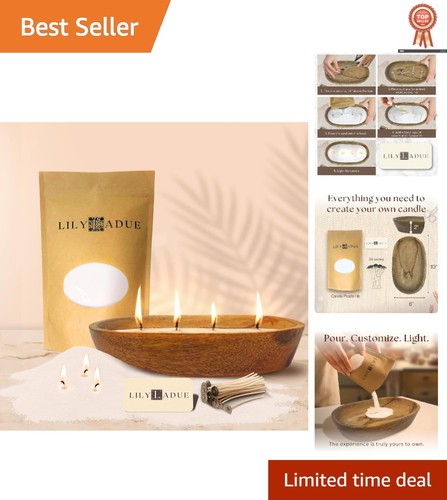 Sustainable diy candles kit - diy,
